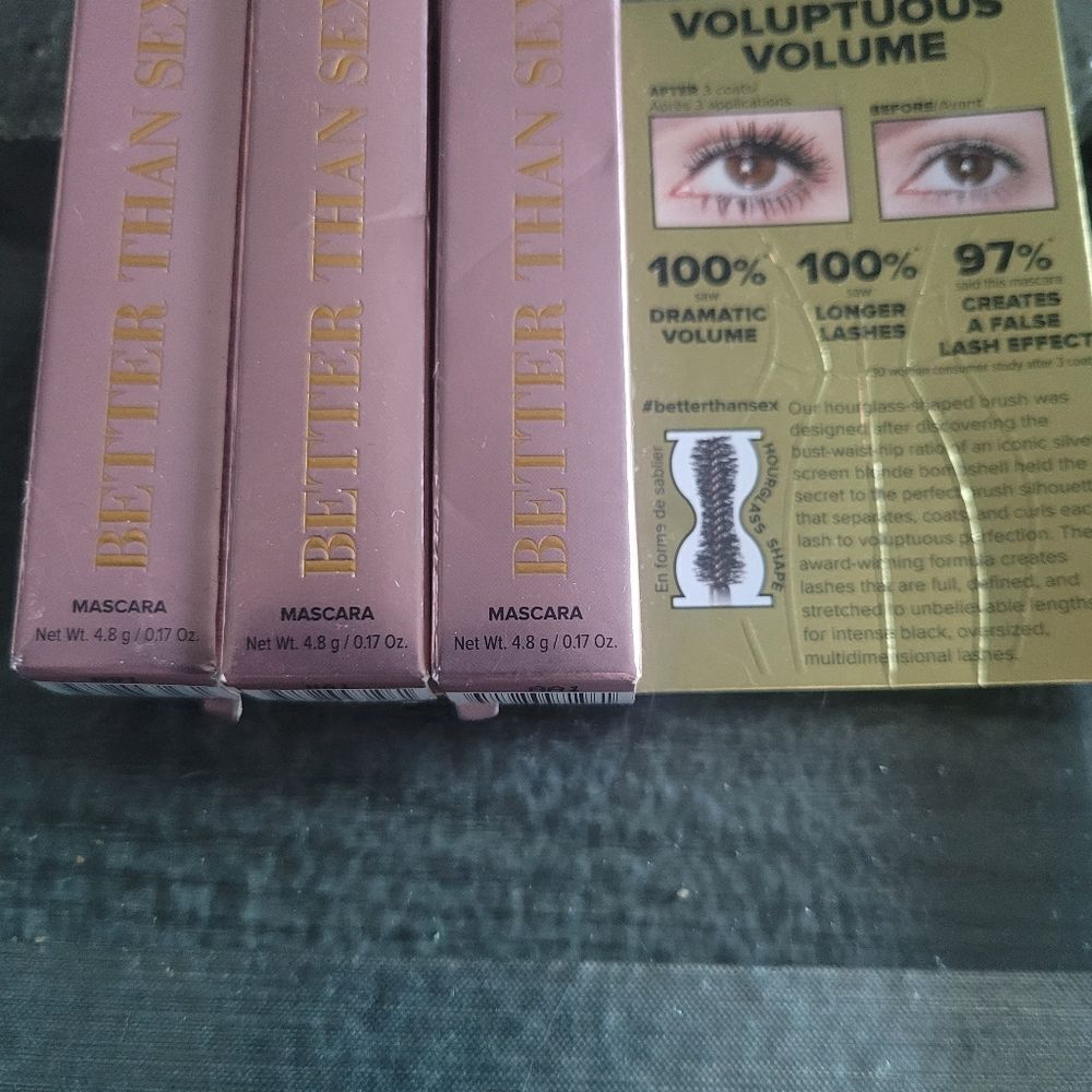 Better Then Sex Mascara. Set of 3.